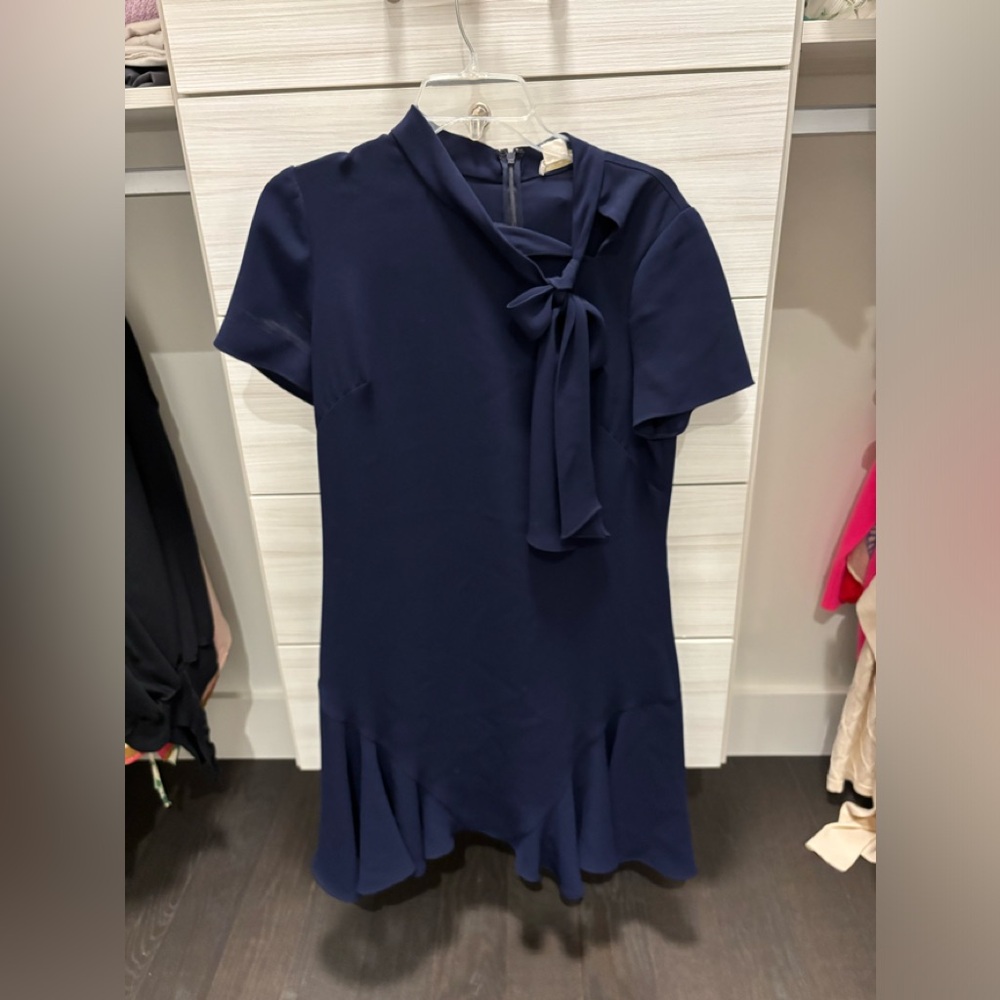 Shoshanna navy just above the knee dress
